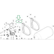 Гайка Optima Kverneland KG01067761 (AC640868)